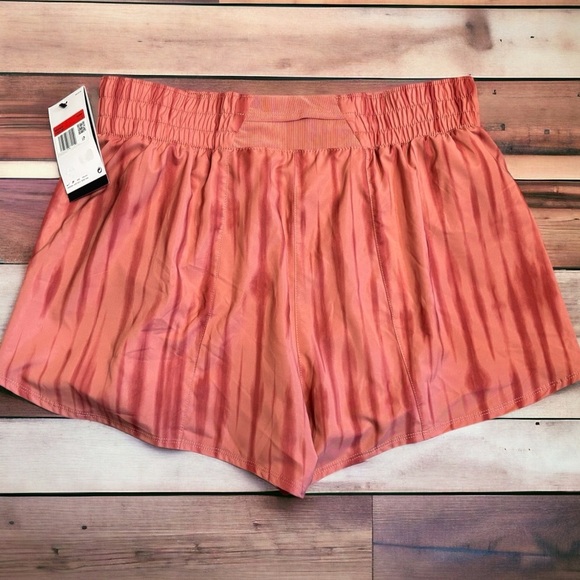 Nike Women's NEW W Tags One Dri-FIT High-Waist Brief-Lined Printed Shorts -Large - Picture 8 of 9